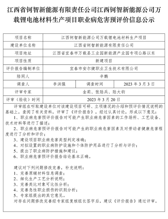 江西省钶智新能源有限责任公司-江西钶智新能源公司万载锂电池材料生产项目-  职业病危害预评价信息公示.jpg