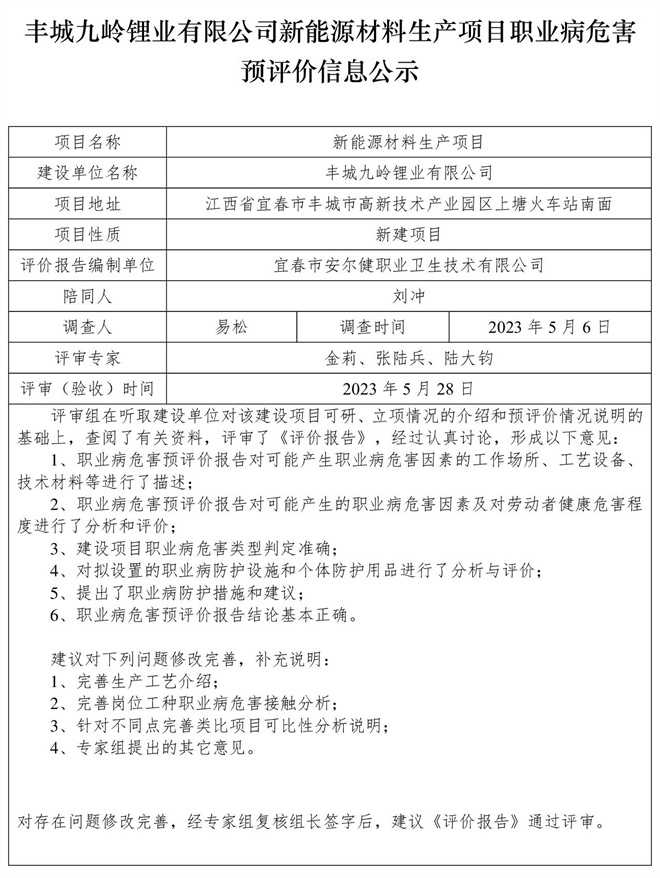 丰城九岭锂业有限公司新能源材料生产项目职业病危害预评价信息公示.jpg